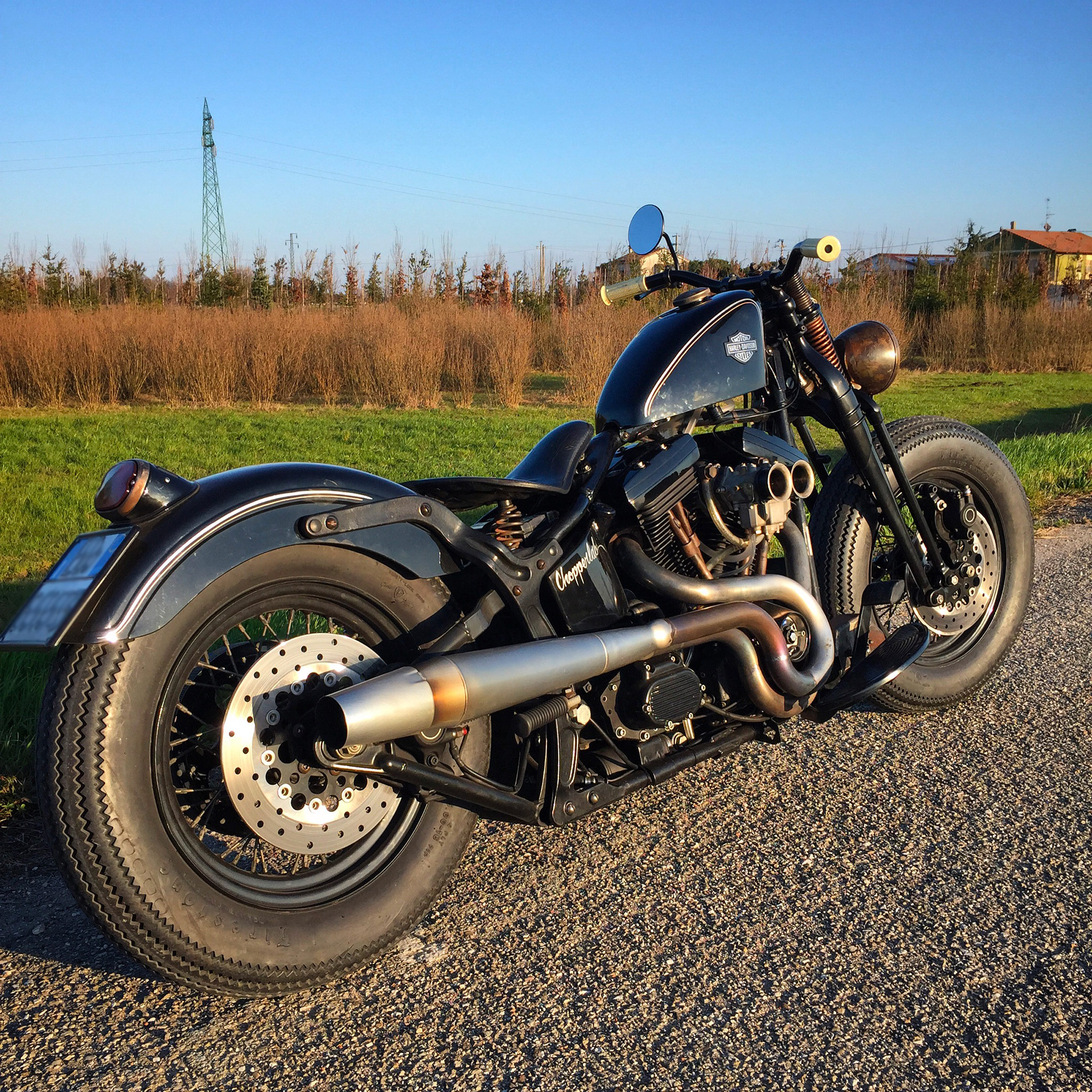 Harley Davidson Bobber Custom / Harley Davidson Panhead Bobber Custom